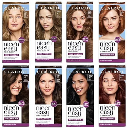 Clairol nice easy - nice'n, tone+gloss