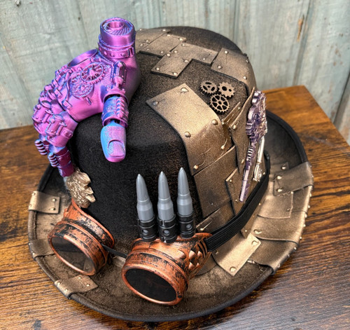 Unique steampunk top hat - unique,