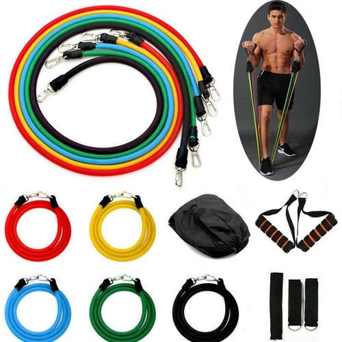 Pcs resistance bands with - pcs,