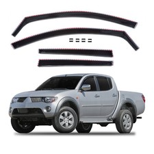 Air deflectors for Mitsubhishi L200 2006-2015 4-pcs