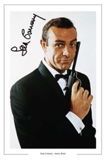 SEAN CONNERY SIGNED AUTOGRAPH
