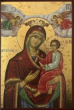 Virgin Mary Theotokos icon -