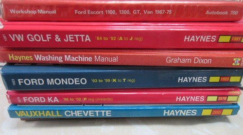 Haynes autobook car van - haynes,