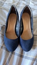 New Look Women's Shoes navy Suede Size 5