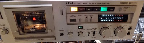 Vintage akai f80 cassette - vintage, gx-f80