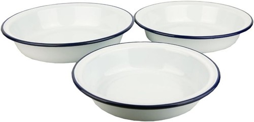 New falcon enamel round set - new,