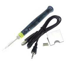 Soldering Iron Kit Solder Tool Welding Electric Portable USB 5V 8W mini LED