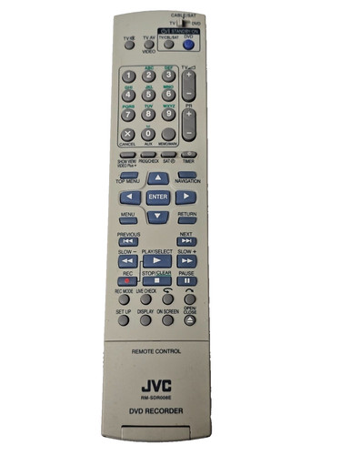 Jvc sdr008e dvd recorder - jvc, rm-sdr008e