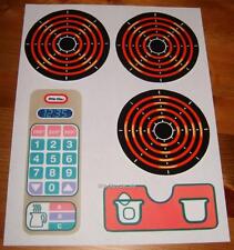 Little Tikes Country, Victorian OR Family Kitchen Sticker Decals SET of 4 OR 5