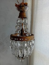 Vintage Glass Crystal Bag