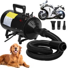 Dog Dryer Blaster Quiet Dog Blaster Dryer with Heat Variable Speed Dog Grooming