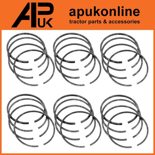 6xpiston ring standard set - ring, 4