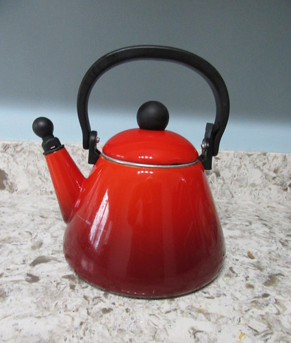 Creuset red kone enamel - le,