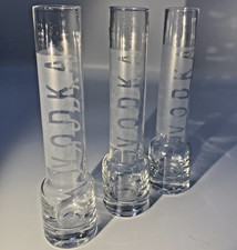 Vodka Tequila Shot Glasses 3x Test Tube 6” Shooters Glass Tasting Trio Set Xmas.