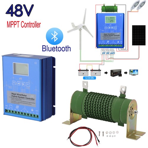 48v wind turbine solar hybrid - turbine,