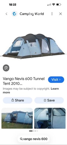 Vango nevis 600 berth tent - nevis, 6