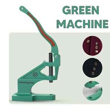 Manual Green Hand Press Machine Dies for Rivets Eyelets Snaps Leather Tools