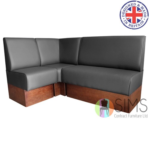 Modular plain back banquette - plain,