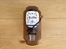 Charming Zassenhaus Wall Mounted Coffee Grinder, Onion Pattern, Germany