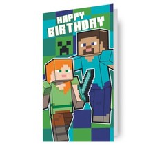 Minecraft Sticker Birthday