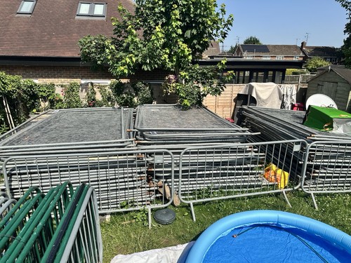 Metal harris fence - harris,