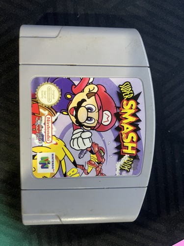 Nintendo n64 super smash - smash, bros