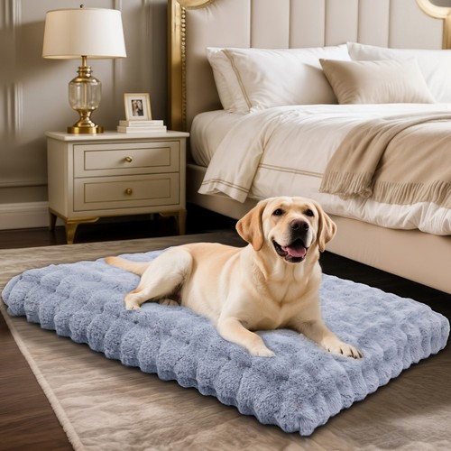 Xxl warm plush dog bed - dog, mat