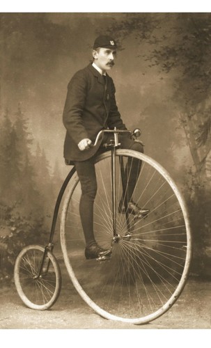 Antique photo man on high - ...,