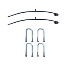 Pair of Single Leaf Springs Suitable for Ifor Williams Trailer C90003 c/w Ubolts
