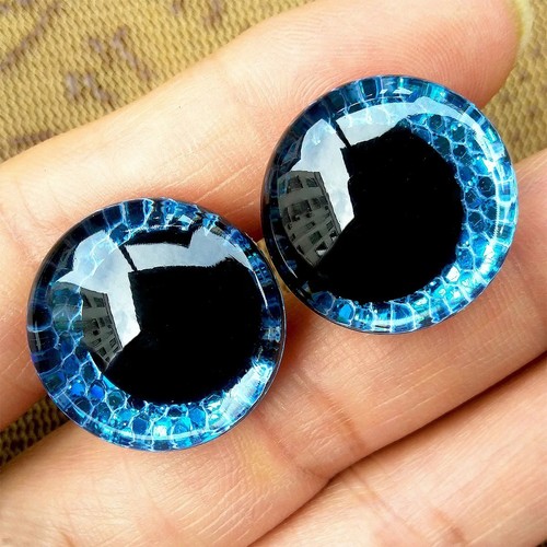 20pcs clear glitter - clear,
