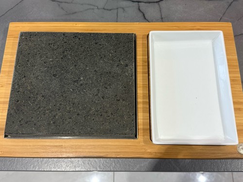 Black rock grill - rock, stone