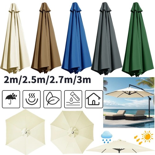 Large parasol umbrella - 2m,