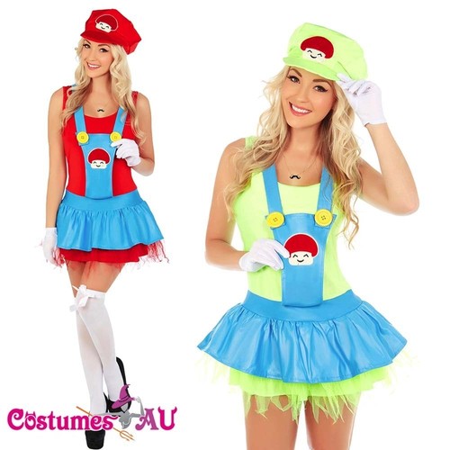 Womens super mario luigi - womens,
