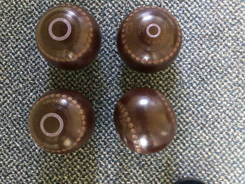Taylor lignoid lawn bowls - bowls, size
