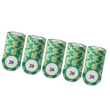 20pcs Professional Poker Chips