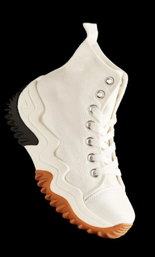 Ladies lace chunky sneakers - lace,
