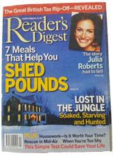Reader's Digest January 2004 Cover: Julia Roberts