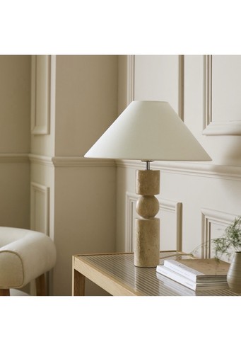 Table lamp natural stone - lamp,