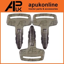 3x Ignition Keys for Kubota KX Loader Mini Excavator Dumper Digger Tractor 53630