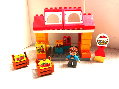 Lego duplo town - green, grocers
