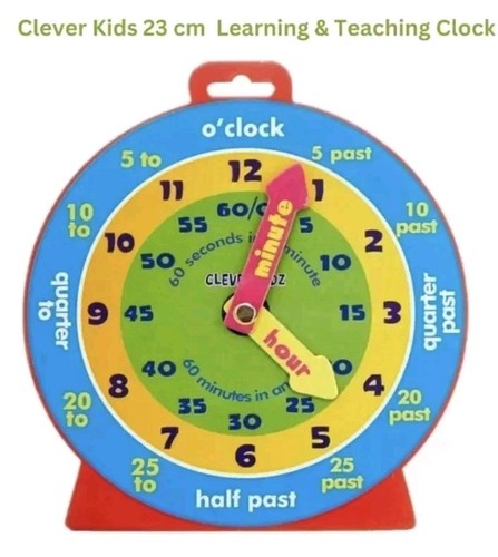 Teaching time clock - time,