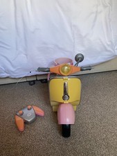 Baby Born Remote Control Scooter - pink and cream colour