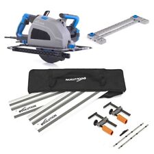 Evolution S210CCS 210mm Metal Cutting Circular Saw & 1.4m 2-Piece Track Bundle