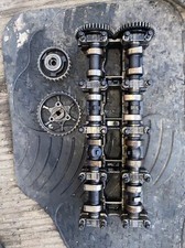 Mercedes Vito W639 W203 OM646 camshaft carrier console + Camshafts r6110160504