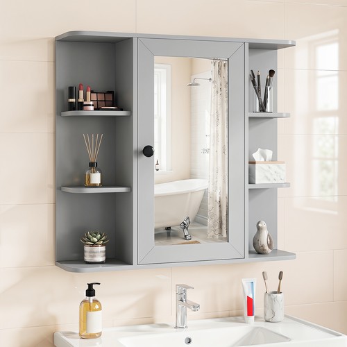 Wall mounted bathroom medicine - mounted,