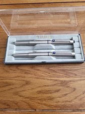 Vintage Parker 25 Blue Trim