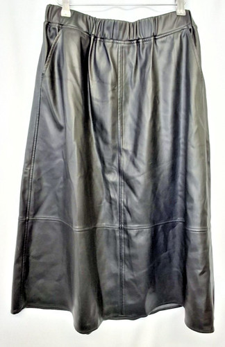 Women black faux - women's,