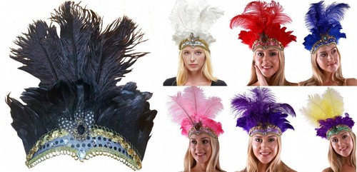 Showgirl burlesque feather - showgirl,