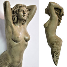 MARINE FIGUREHEAD SIREN bust