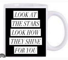 Coldplay Yellow  Mug Dishwasher Safe New & Boxed